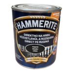 Boja za željezo hammerite sjaj lak crni 0,75 l