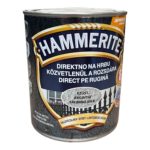 Boja za željezo hammerite efekt lak srebrnosiva 0,75 l