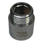 Produžetak 1/2 x 20 mm crom