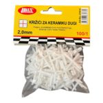 Križići za keramiku dugi 100 komada 0,2 cm
