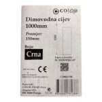 Dimovodna cijev čelik 150 mm x 100 cm