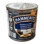 Boja za željezo hammerite efekt lak siva 250 ml