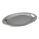 Tacna ovalna pvc k-340 siva