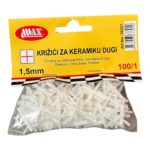 Križići za keramiku dugi 100 komada 0,15 cm
