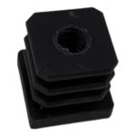 Čep s navojem m10 2,5 cm x 2,5 cm plastični