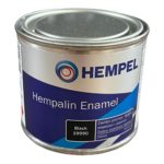 Boja za drvo i metal hempalin crni 0,20 l