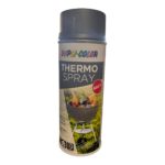 Boja u spreju za visoke temperature dupli color thermo 600 c ral 8019 400 ml