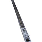 Profil ptbs 10 alu krom brušeni ''l'' profil  h=10 mm l:2,7 m