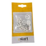 Puntak plastika fi 21 bijeli 8/1