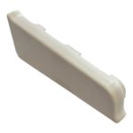 Spojnica za lajsne od laminata indo desni 40 white mat 1/1