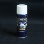 Boja za metal u spreju hammerite bijela 400 ml