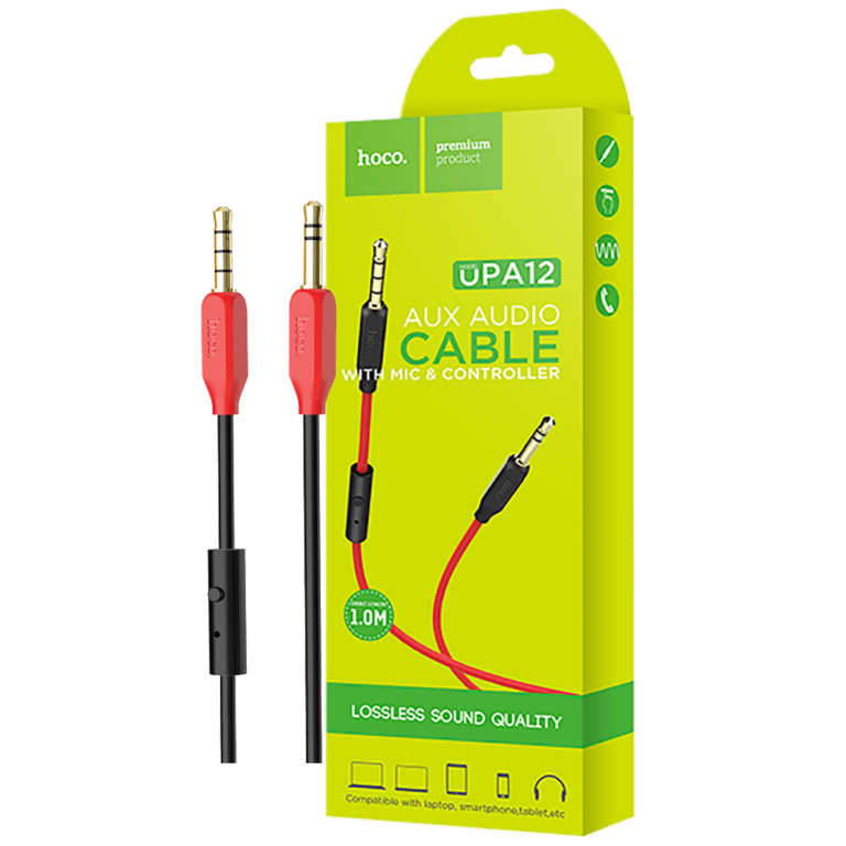 hoco. Audio kabel 3.5 mm sa mikrofonom