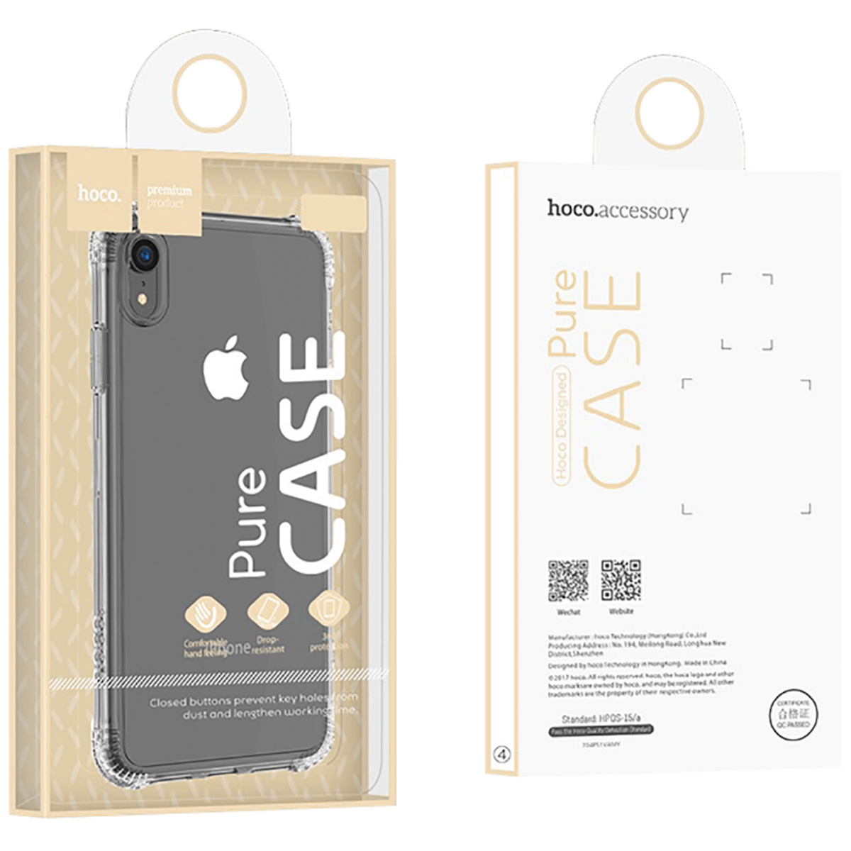 transparent - Armor series Case iPhone XR