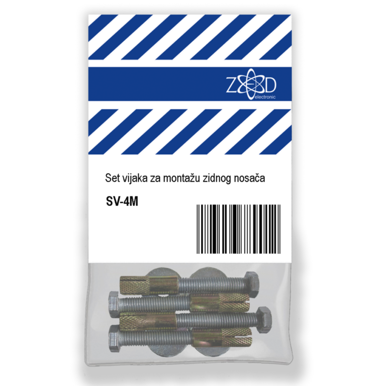 ZED electronic Set vijaka za montažu zidnog nosača