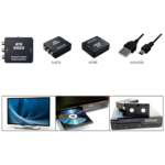 3 x RCA na HDMI - ATD VIDEO