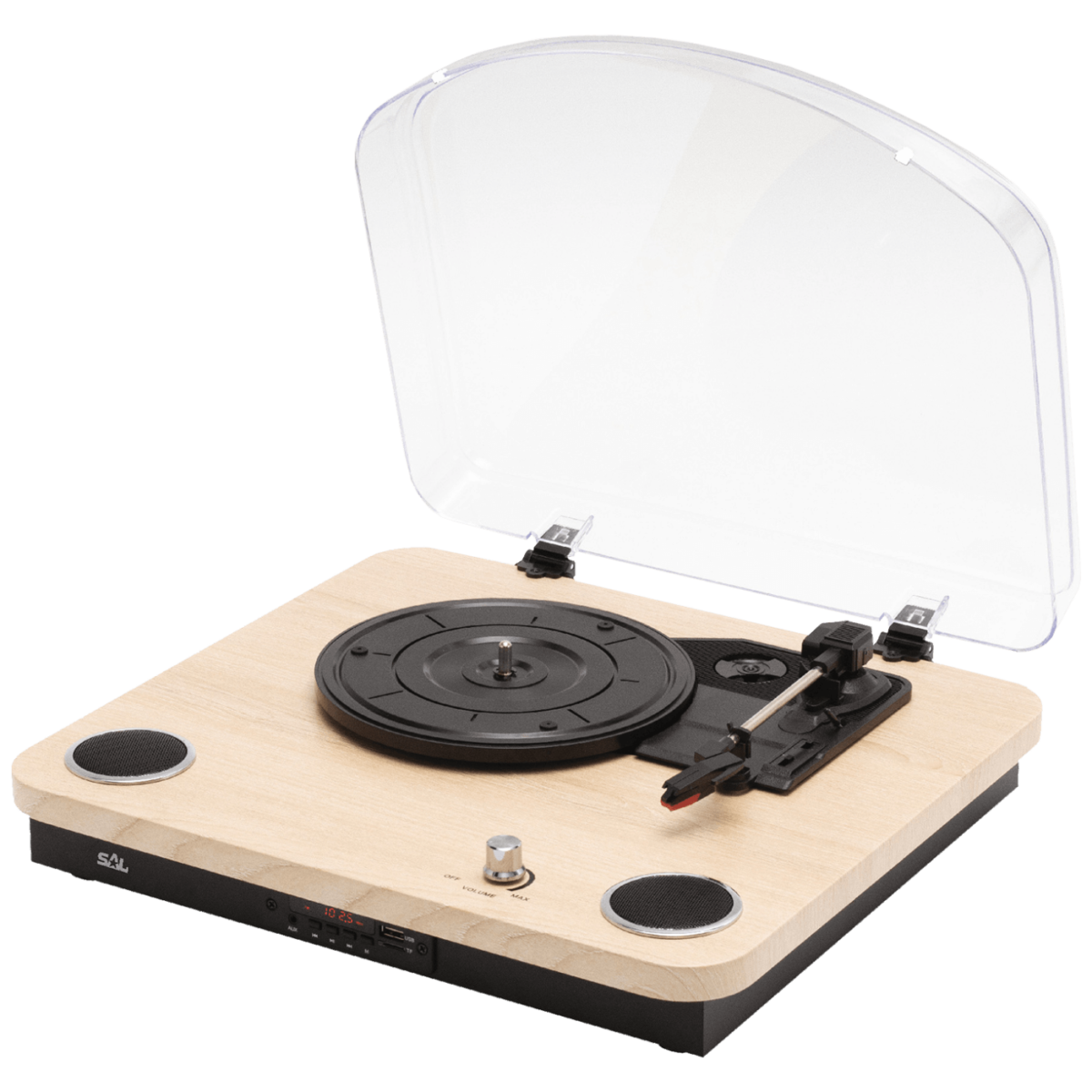 SAL Retro gramofon drvo + BT bežični zvučnik