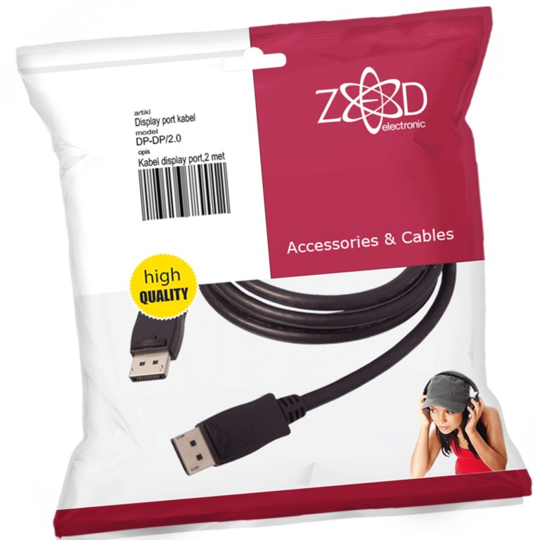 ZED electronic Kabel display port na display port