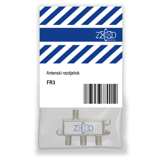 ZED electronic Antenski razdjelnik 1 ulaz - 3 izlaza