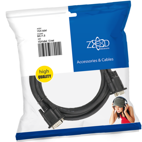 ZED electronic VGA (monitor) kabel