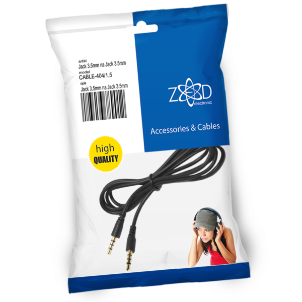 ZED electronic Jack 3.5mm na Jack 3.5mm kabel
