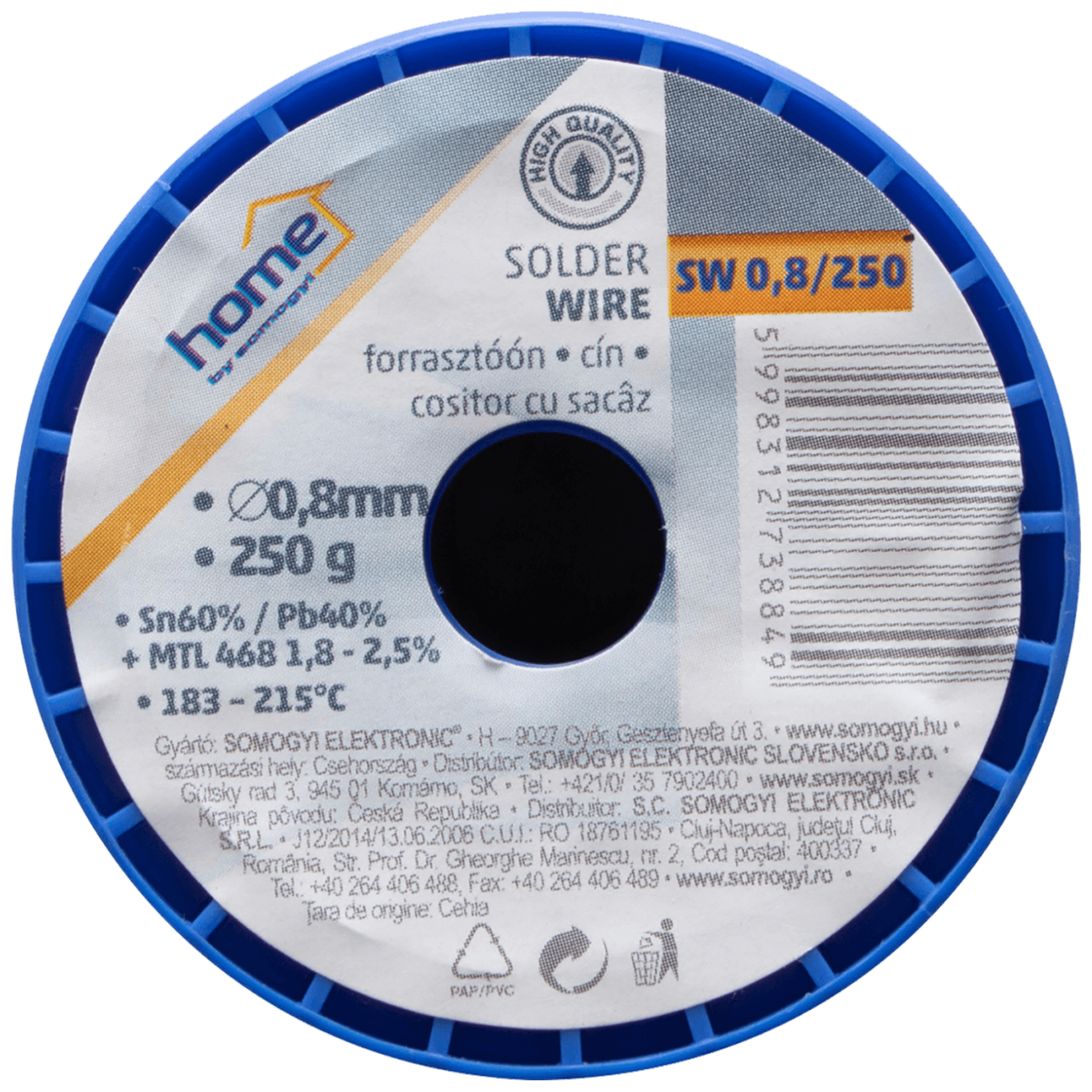 Ø 0.8 mm