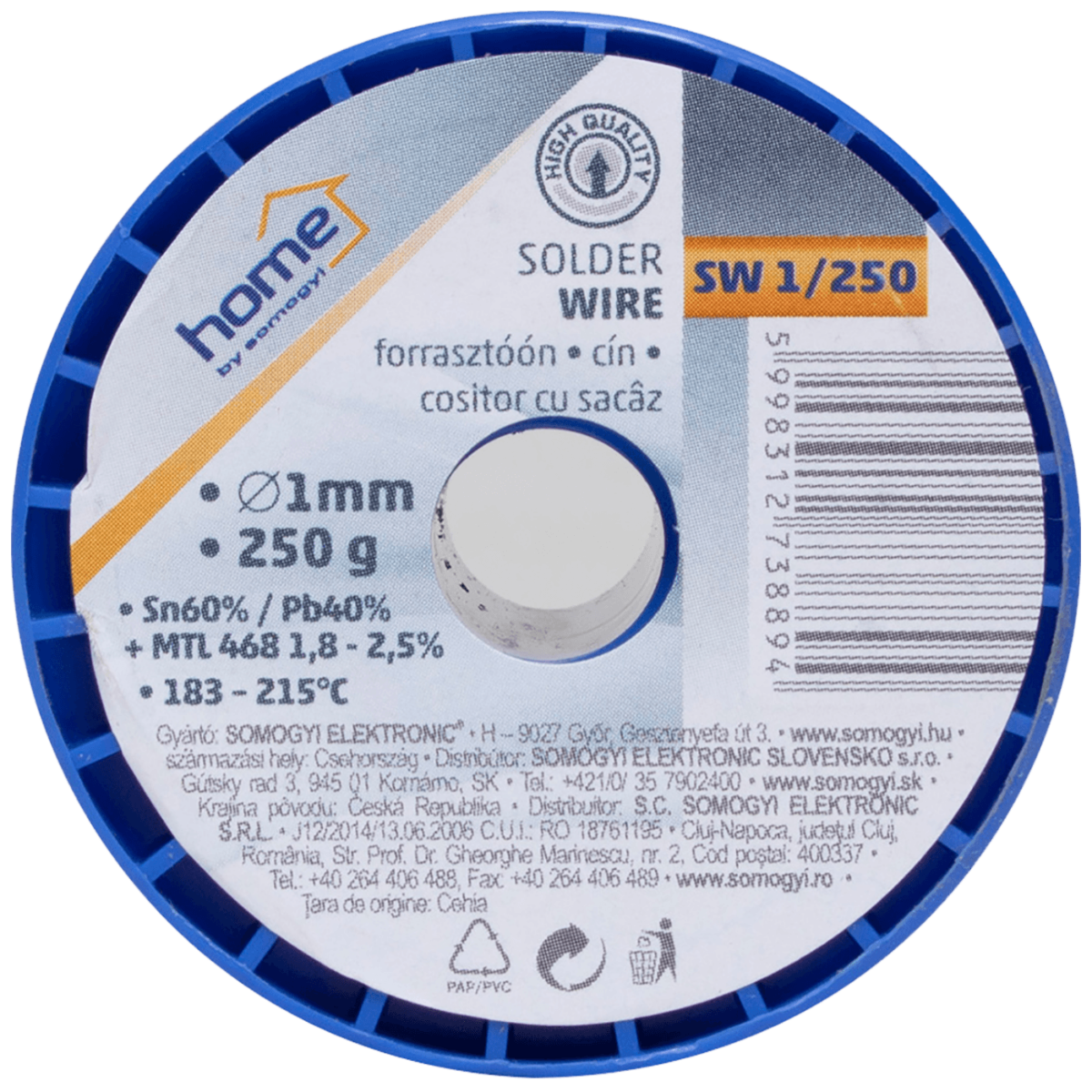 Ø 1.0 mm