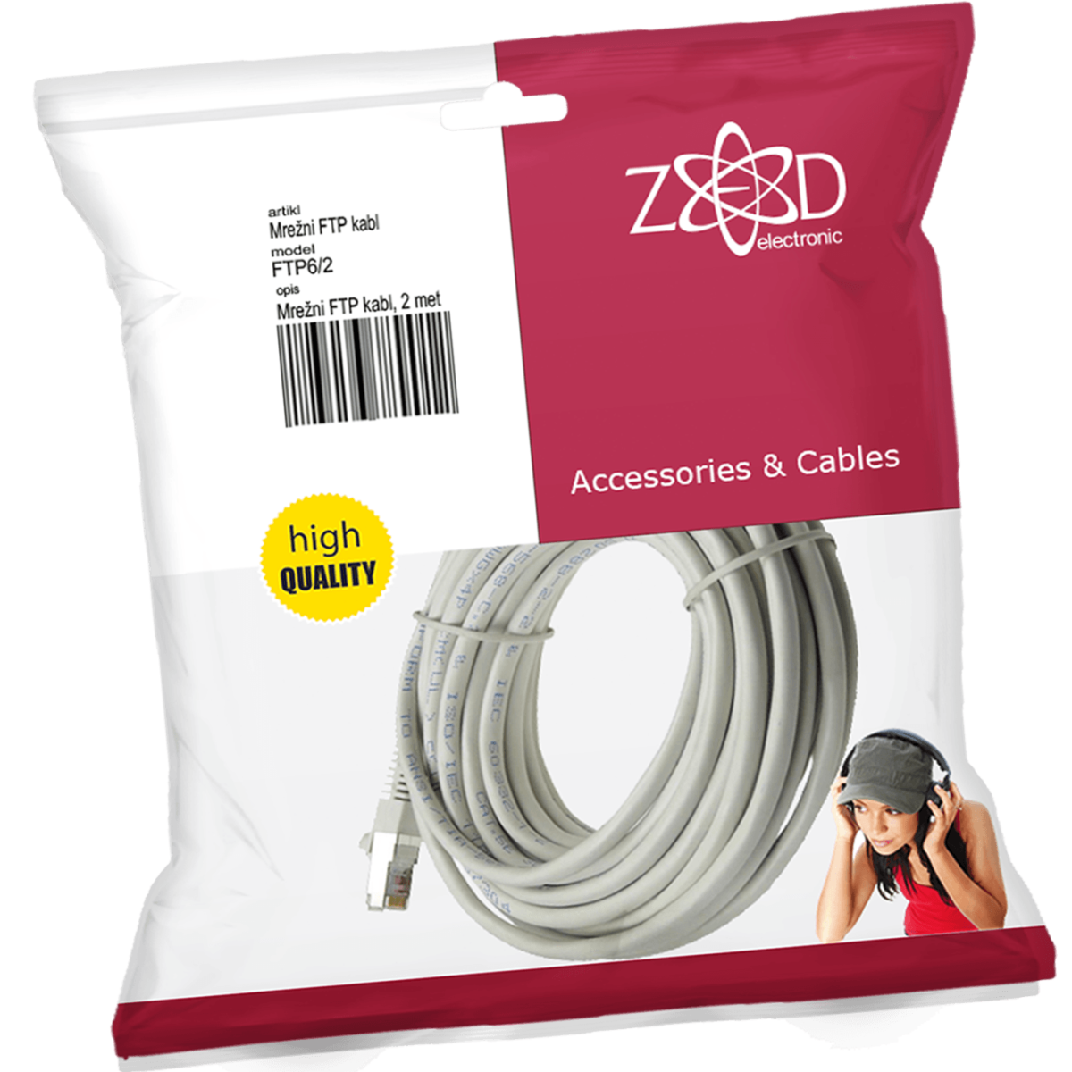 ZED electronic Mrežni FTP kabel