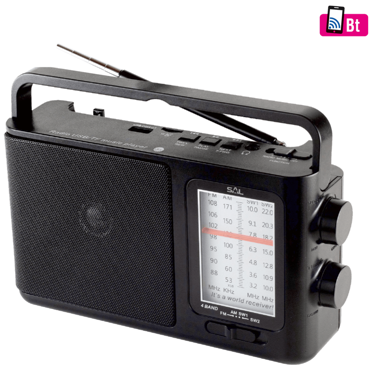SAL Radio prijemnik + Bluetooth