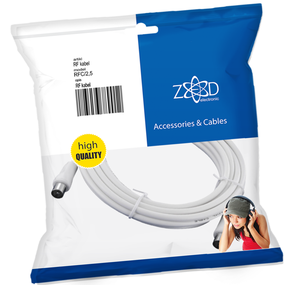 ZED electronic Antenski kabel sa RF - konektorima