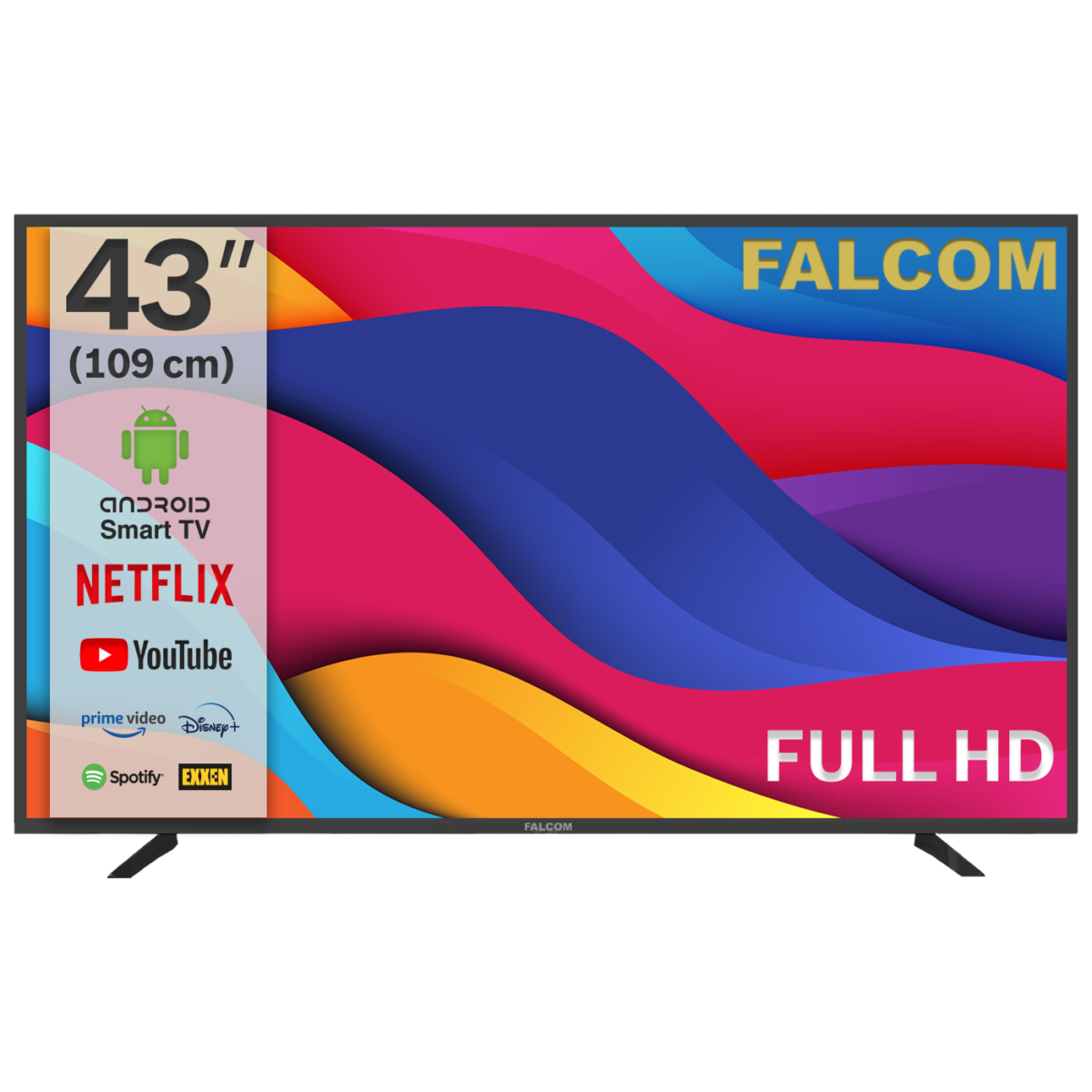 Falcom Falcom LED TV 43" FullHD - TV-43LTF022SM