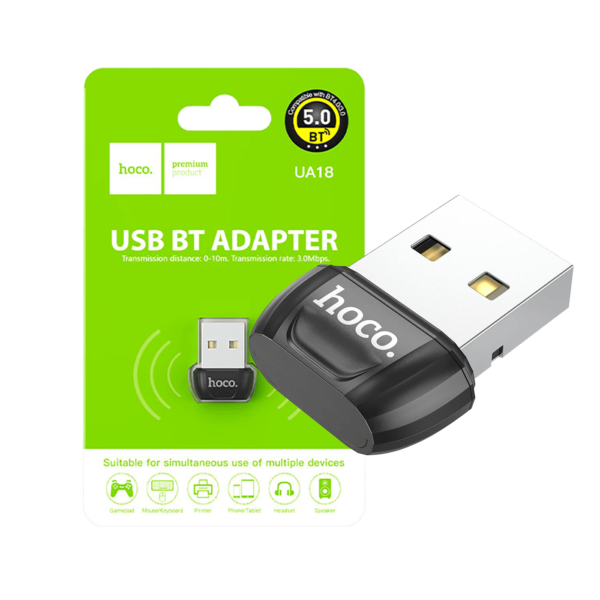 hoco. Adapter USB to Bluetooth v5.0