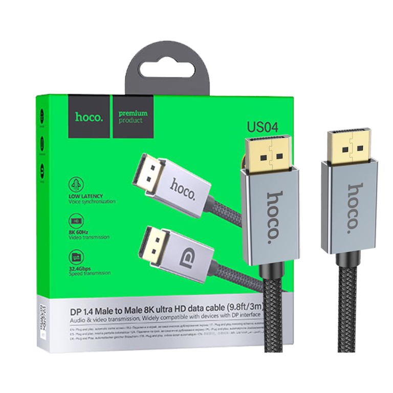 hoco. Kabl display port na display port