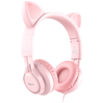 pink - W36 slušalice Mačje uši