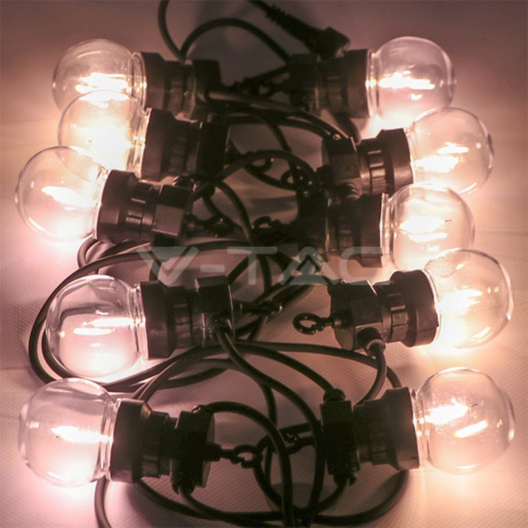 V-TAC Niz od 10 LED filament žarulja