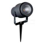 V-TAC Vrtna svjetiljka - 12W 3000K - crna 217550