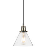 V-TAC Staklena visilica - prozirna 3738