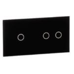 LIVOLO PANEL ZA PREKIDAČ 1+2 - CRNA BOJA BB-C7-C1/C2-12