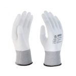 Zaštine montažne rukavice spec. TOUCH PU-bijele-VEL.10 900 4410M