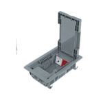 ALING CONEL Kutija podna za module 146x250mm DK-MX 2, siva, 8 modula A3122709