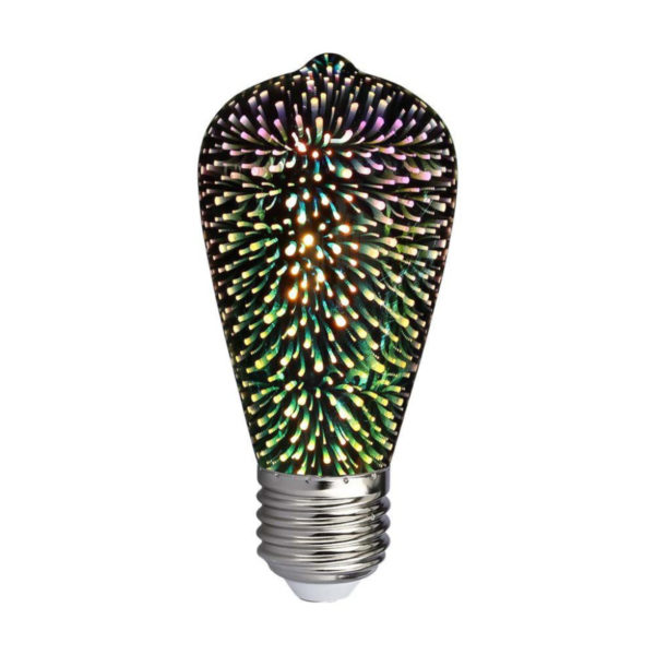 V-TAC LED žarulja - 3W Filament E27 ST64 3000K 3D 212705