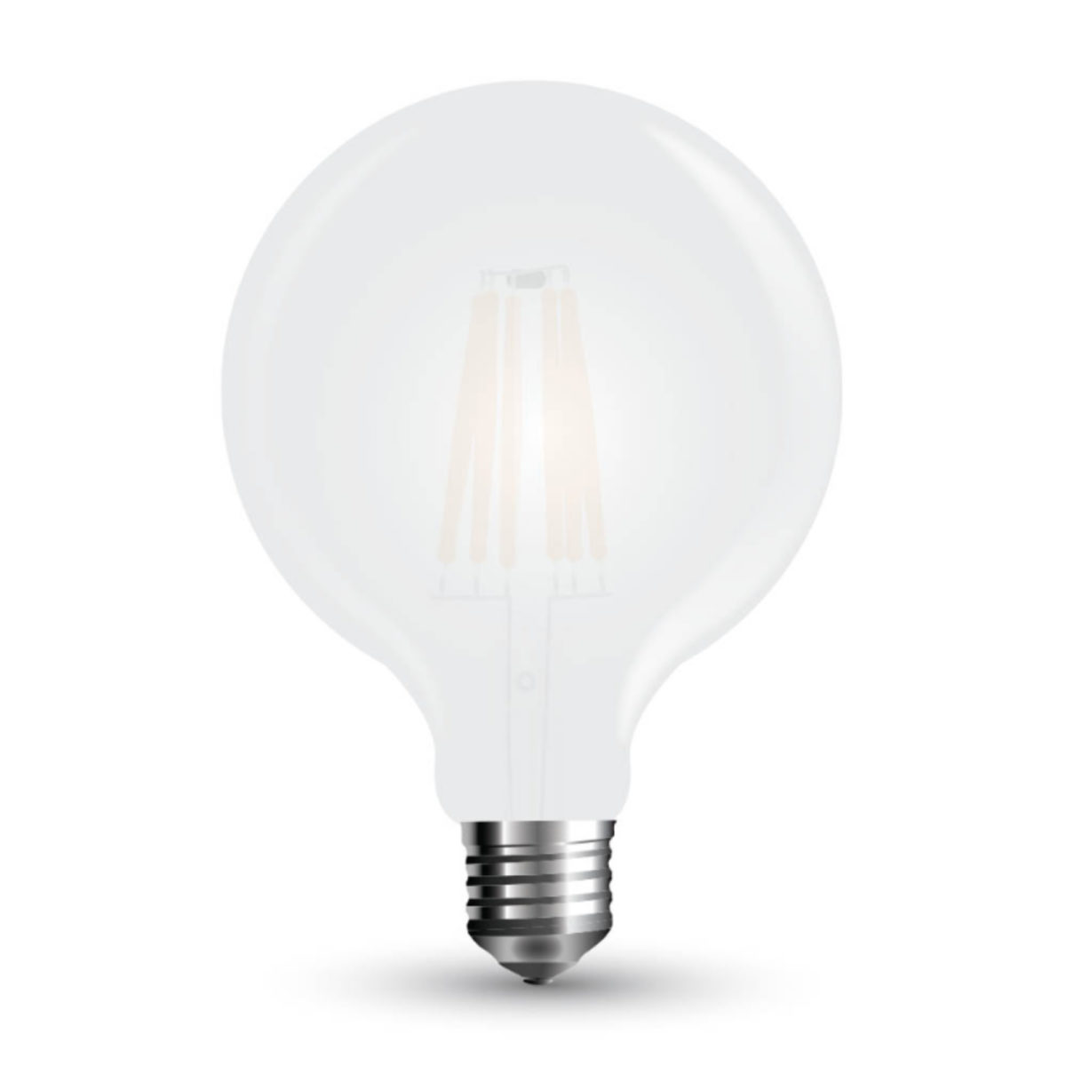 V-TAC LED žarulja - 7W filament  E27 G125