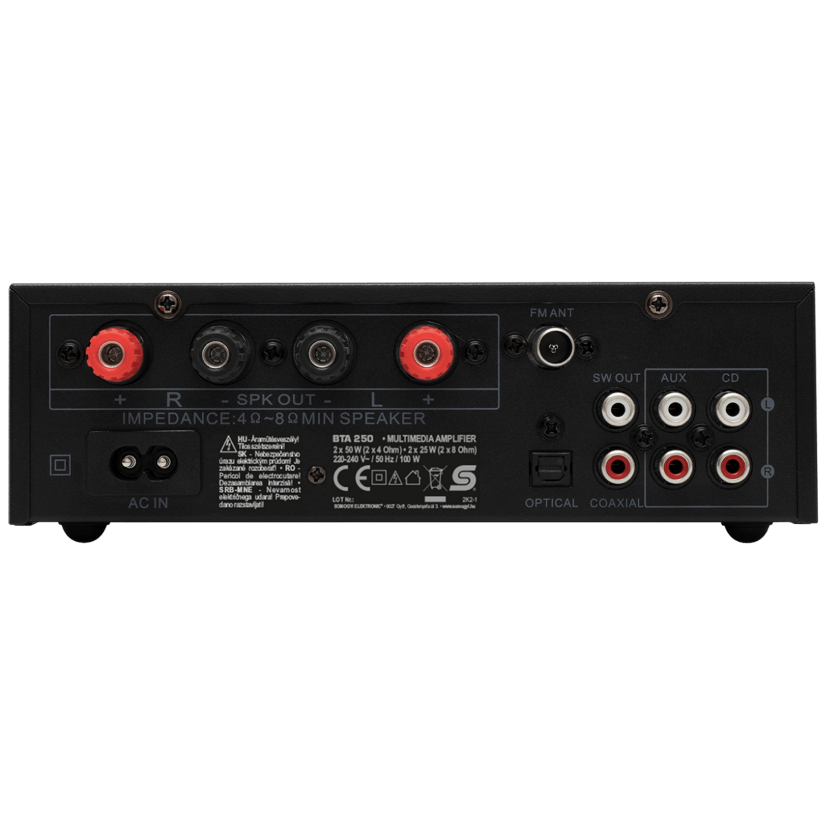 BT-FM-USB-OPTI-KOAX - BTA 250