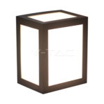 V-TAC Zidna lampa 12W 4000K - crna 8341