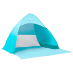160 x 150 x 115 cm - BEACH POP UP TENT BLUE
