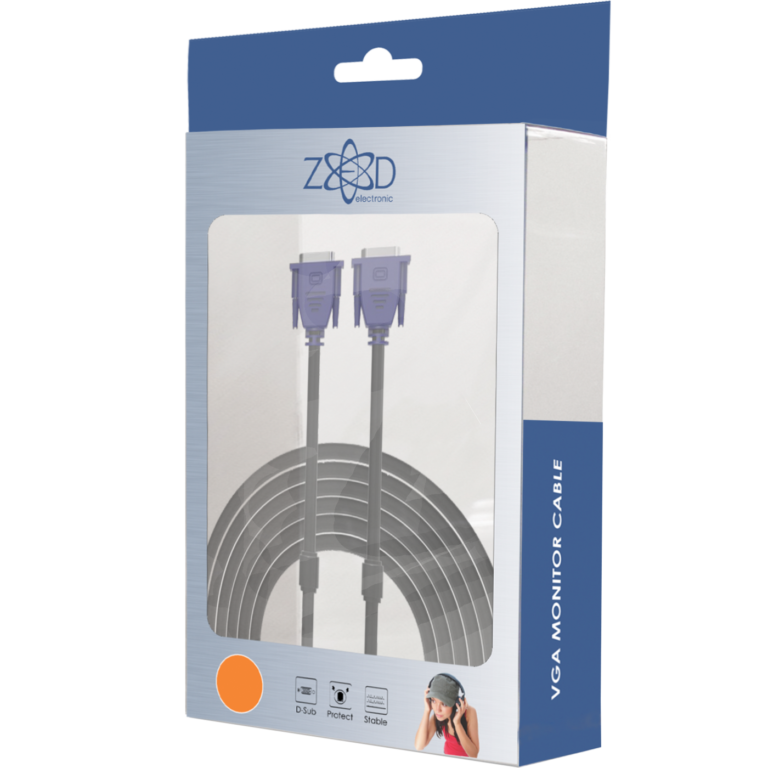 ZED electronic VGA (monitor) kabel
