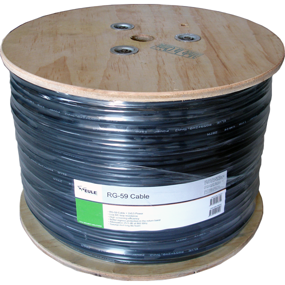 Eule RG-59 kabel sa napajanjem