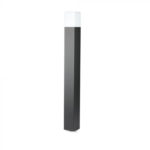 V-TAC Podna lampa GU10 četvrtasta IP54 crna 7565
