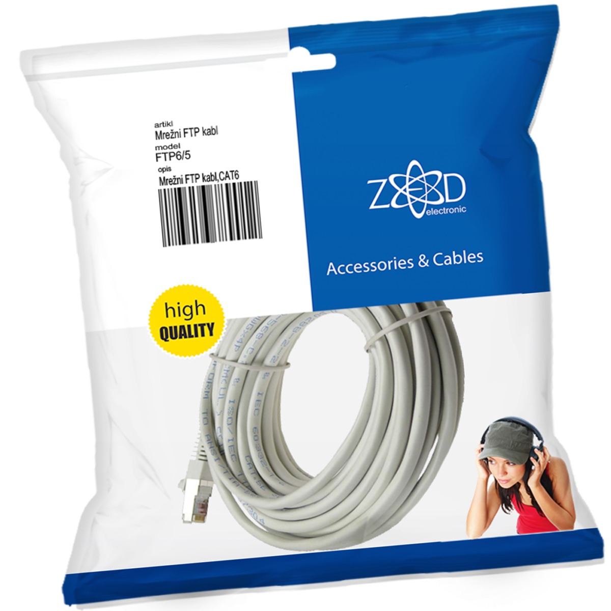 ZED electronic Mrežni FTP kabel