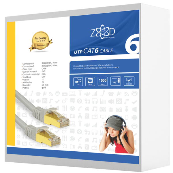 ZED electronic Mrežni FTP kabel