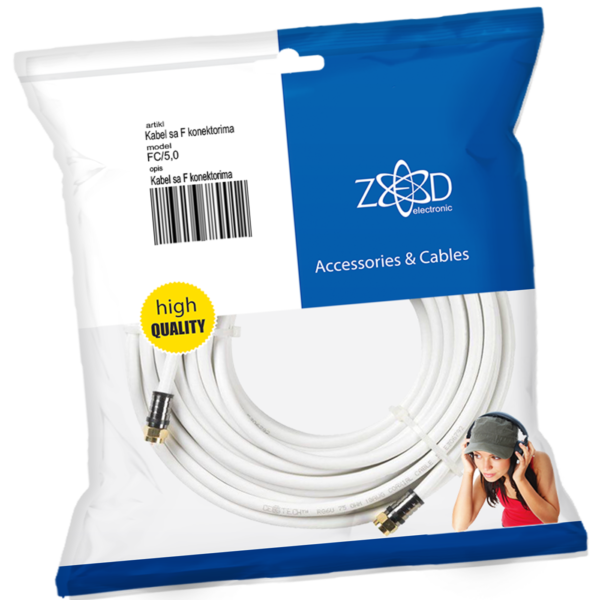 ZED electronic Antenski kabel sa F - konektorima